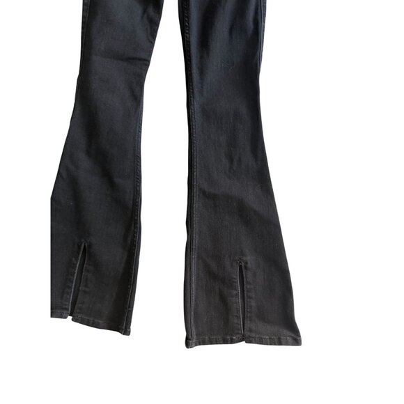 HOLLISTER High Rise Black Soft Stretch Flare Jeans Size 0S - Picture 10 of 13